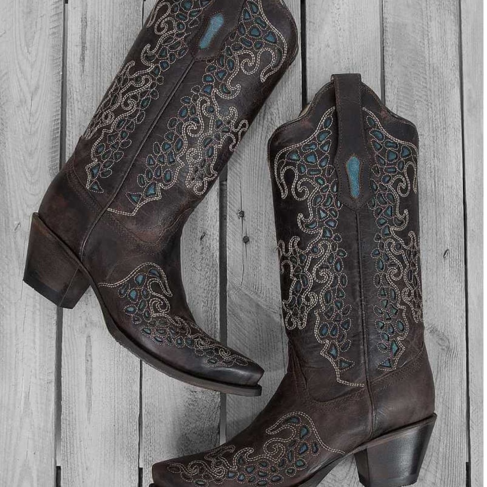 Corral Embroidered Cowboy Boots